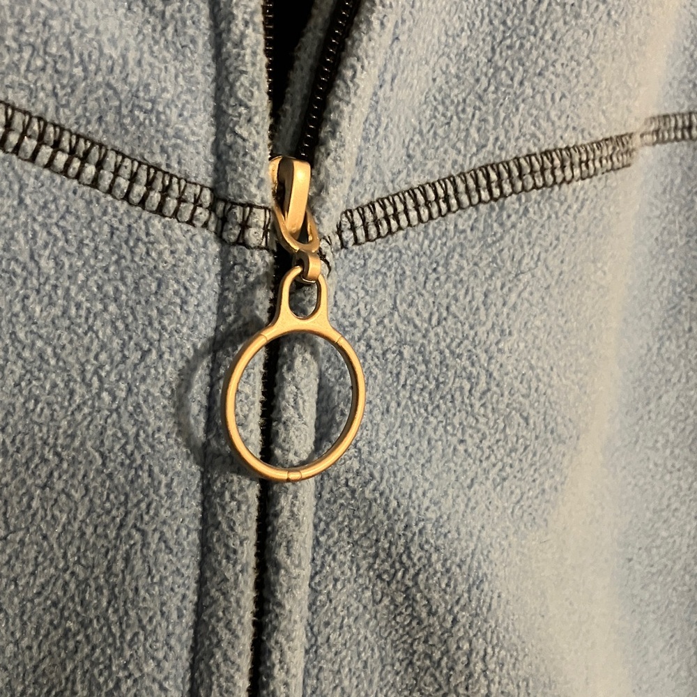 Blue Zip-Up Jacket - Picture 2 of 4